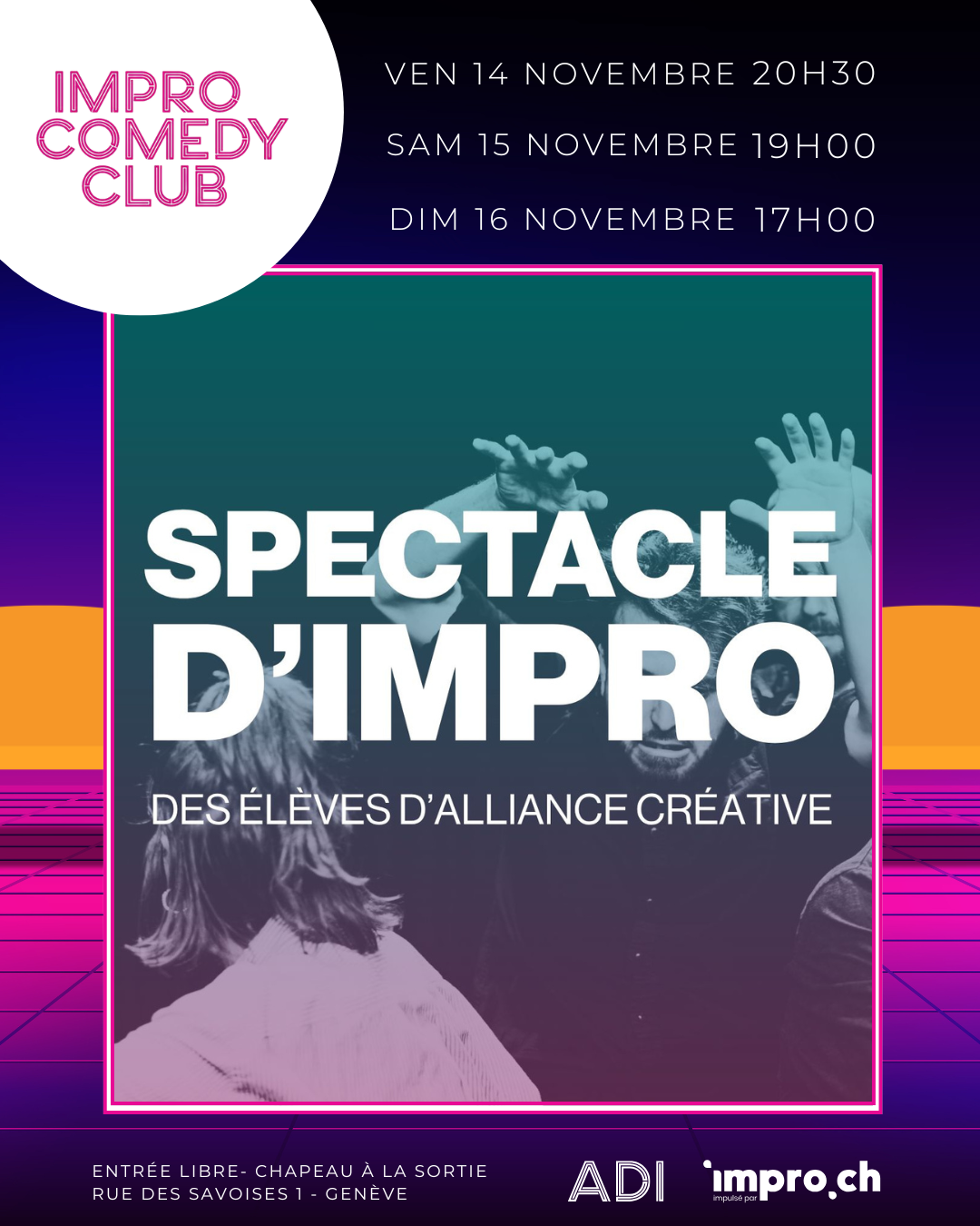 Spectacle des élèves d’Alliance Créative