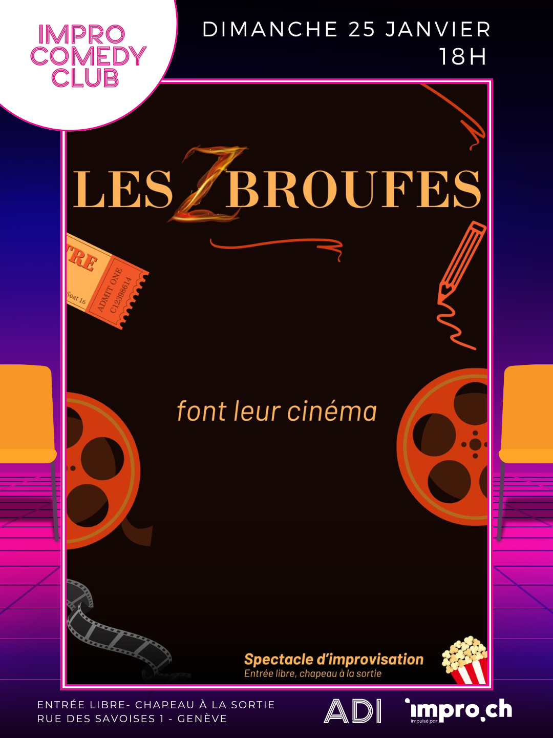 Les Zbroufes font leur cinéma !